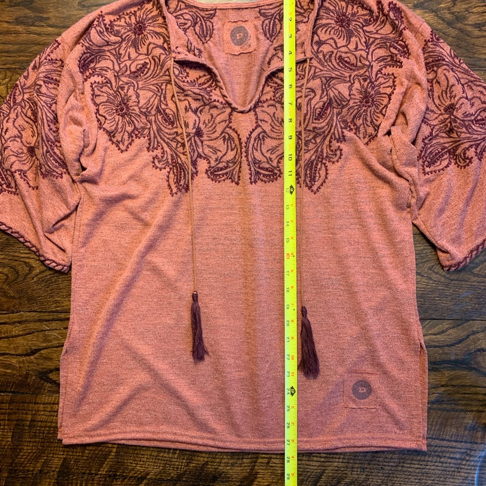 Double D Ranch Rodeo Red Cedar Top Size Small - Picture 2 of 8